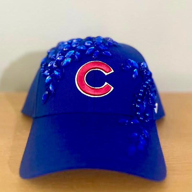 Cubs Hat- Bejeweled